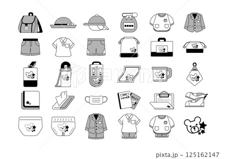 幼稚園・小学校の持ち物セット 幼稚園・小学校の持ち物セット 125162147