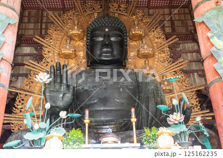 奈良 華厳宗大本山東大寺 奈良の大仏(廬舎那仏) 奈良 華厳宗大本山東大寺 奈良の大仏(廬舎那仏) 125162235