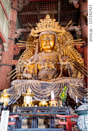 奈良 華厳宗大本山東大寺大仏殿 如意輪観音 奈良 華厳宗大本山東大寺大仏殿 如意輪観音 125162421