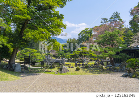 彦根城　玄宮園の美しい庭園 125162849