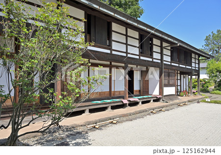 中山道松井田宿散歩：五科の茶屋本陣　お西の石柱　安中市松井田町 125162944