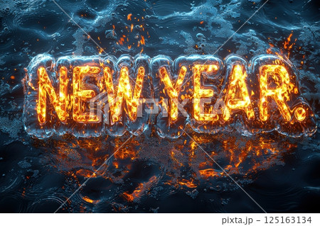 Experience a Vibrant and Joyful New Year Celebration filled with Fire and Light 125163134