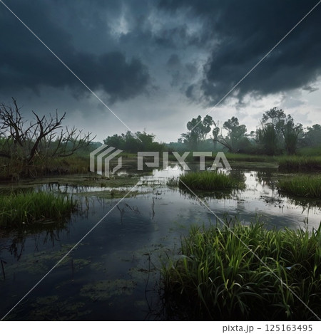 湿地帯の森 125163495