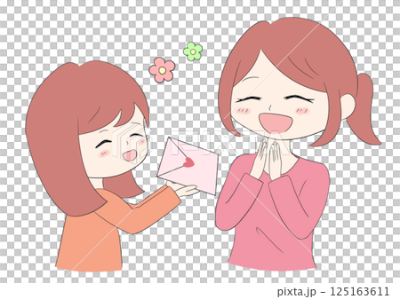 母親節遞信的女孩 母親節遞信的女孩 125163611