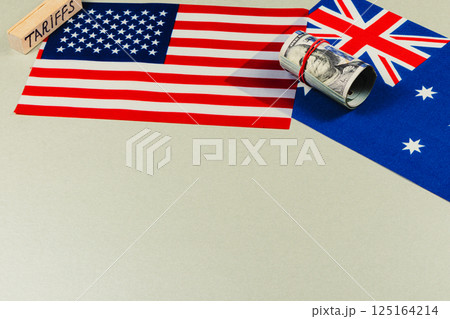 US-Australia trade tariffs discussed US-Australia trade tariffs discussed 125164214