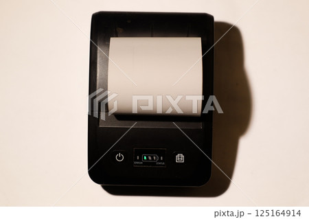 printer with white background 125164914