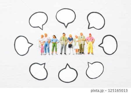 様々な人たちのたくさんの意見① 125165013
