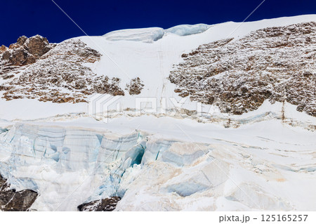 Permafrost snow high in the Swiss Alps Permafrost snow high in the Swiss Alps 125165257
