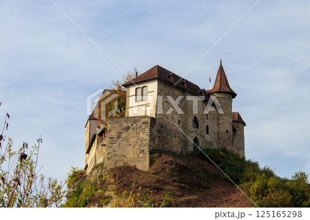 Medieval castle in Burgdorf, Switzerland 125165298
