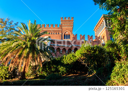 D'Albertis castle in Genoa, Italy 125165301