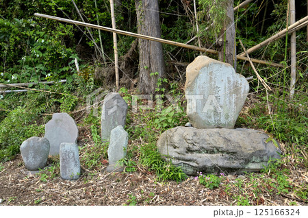 中山道松井田宿散歩：青面金剛搭　 馬頭観音碑　　安中市松井田町 125166324