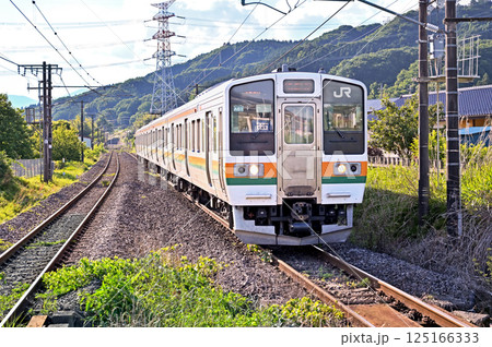鉄道 JR東日本:信越本線 211系 西松井田~松井田 間 鉄道 JR東日本:信越本線 211系 西松井田~松井田 間 125166333