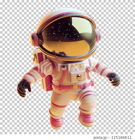colorful astronaut in space suit, exploring cosmos with joy colorful astronaut in space suit, exploring cosmos with joy 125166611