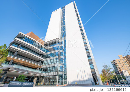 長崎県長崎市　建て替えられた長崎市役所 125166613