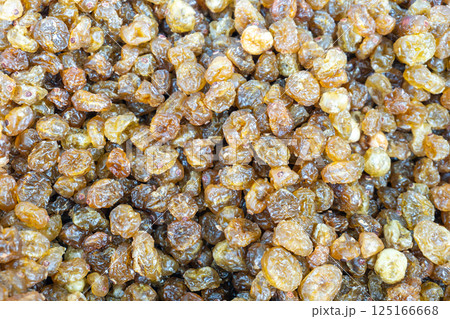 Raisins on display at farmers market Raisins on display at farmers market 125166668
