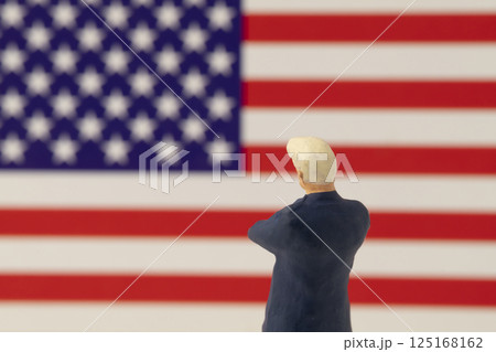 アメリカ国旗 125168162