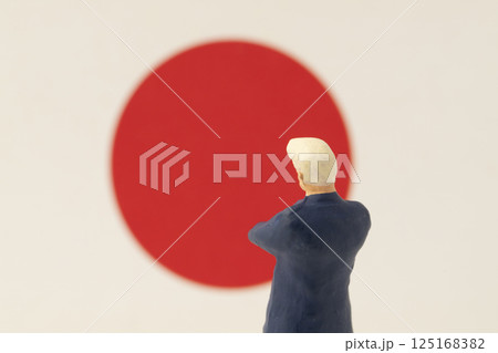 日本国旗 日本国旗 125168382