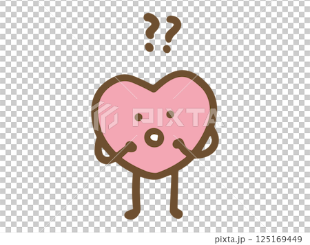 考えるハートのキャラクター 125169449