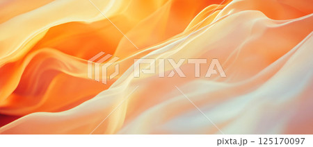Fluid forms and soft gradients merge to create an abstract composition with warm hues. Fluid forms and soft gradients merge to create an abstract composition with warm hues. 125170097