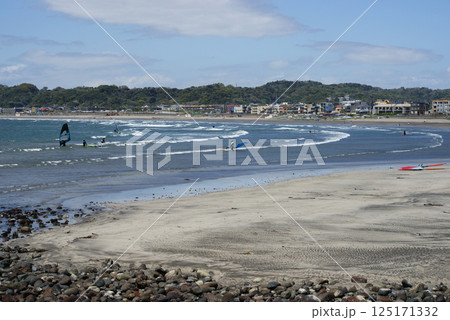 材木座海岸　干潮時の風景 125171332