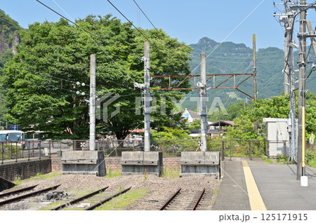 鉄道　JR東日本：横川駅　構内　安中市松井田町 125171915