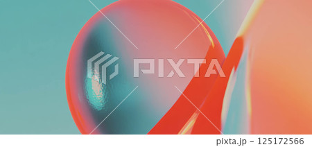 Bold colors shift and morph seamlessly, showcasing a captivating display of gradients. 125172566