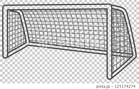 サッカーゴール 125174274