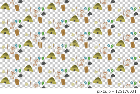 Jomon period background pattern 125176031