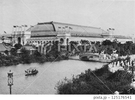 1893年 シカゴ万博 会場風景 1893年 シカゴ万博 会場風景 125176541