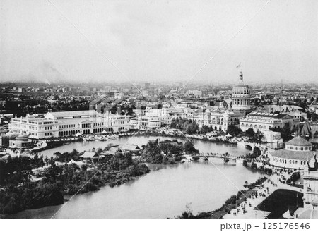 1893年 シカゴ万博 会場風景 1893年 シカゴ万博 会場風景 125176546
