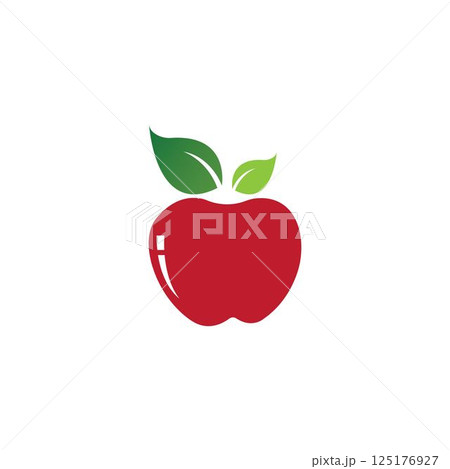 Apple vector illustration design 125176927