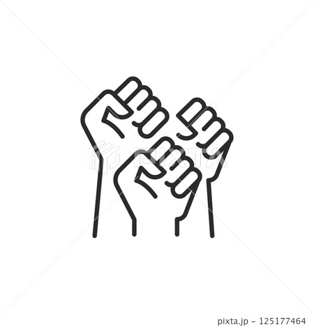 Black life's Matter Icon 125177464