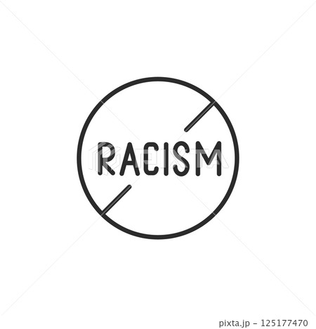 No Racism Icon 125177470