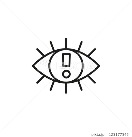 Technological Vision Icon Technological Vision Icon 125177545