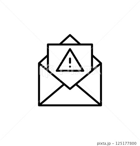 Virus Email Icon 125177800