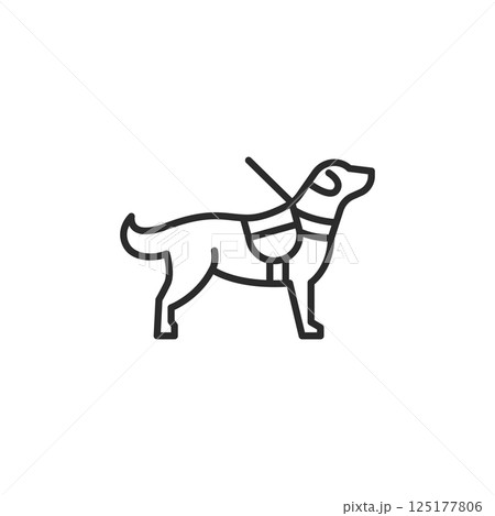 Guide Dog Icon 125177806