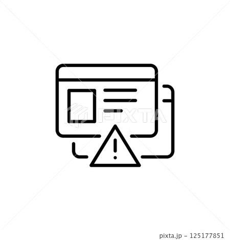 Virus Email Icon 125177851