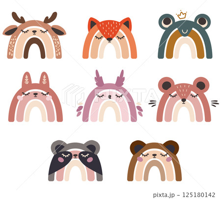 forest baby animals face clipart forest baby animals face clipart 125180142