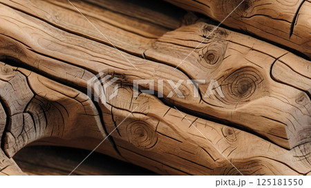 Wood textured surface with fluid natural shapes for abstract background. copy space Wood textured surface with fluid natural shapes for abstract background. copy space 125181550