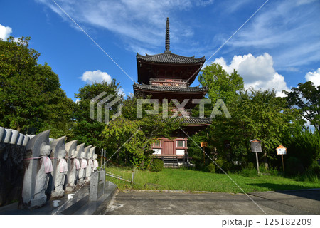 宝積寺の三重塔 125182209