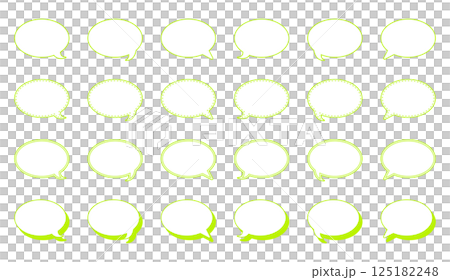 簡單的圓形氣泡集 簡單的圓形氣泡集 125182248