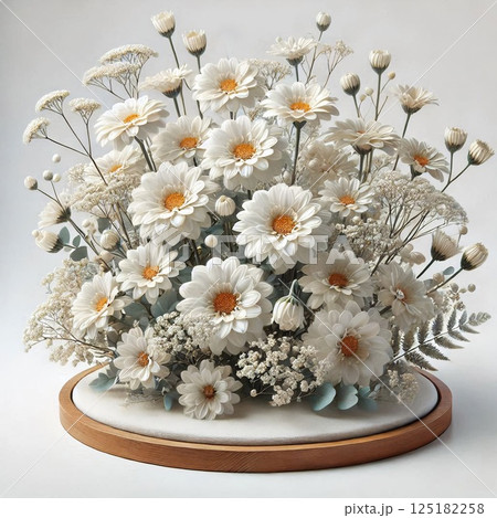 自然の美しさを感じるマーガレット 自然の美しさを感じるマーガレット 125182258