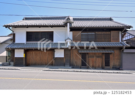 中山道坂本宿散歩：米屋　屋号看板　群馬県安中市 125182453