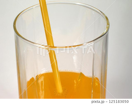 Orange juice close view background 125183050