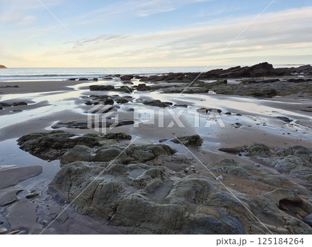 Coastal Landscape with Clouds and Water Resources Coastal Landscape with Clouds and Water Resources 125184264