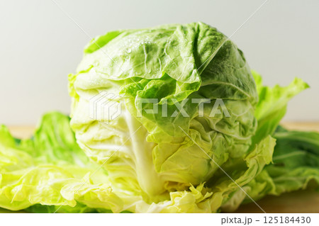 新鮮な春キャベツ 125184430