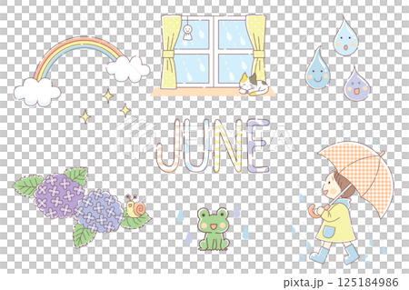 六月可愛插畫集 125184986
