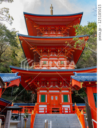 神戸・須磨寺・三重塔 神戸・須磨寺・三重塔 125185015