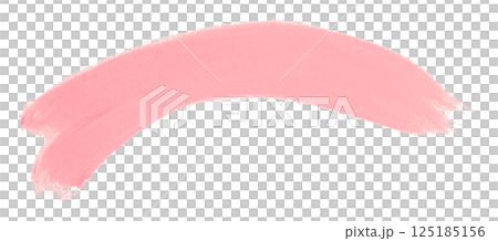 pink brush isolated on transparent background 125185156