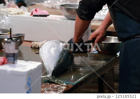 マグロの解体 マグロの解体 125185521